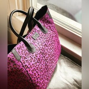 Limited Edition RARE Beck Purple Leopard Wild Child Bag